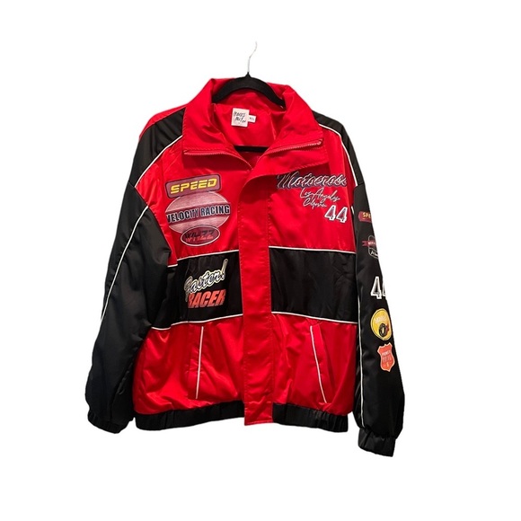 Princess Polly Jackets & Blazers - Princess Polly Vintage Y2K Racing Jacket Streetwear Size M